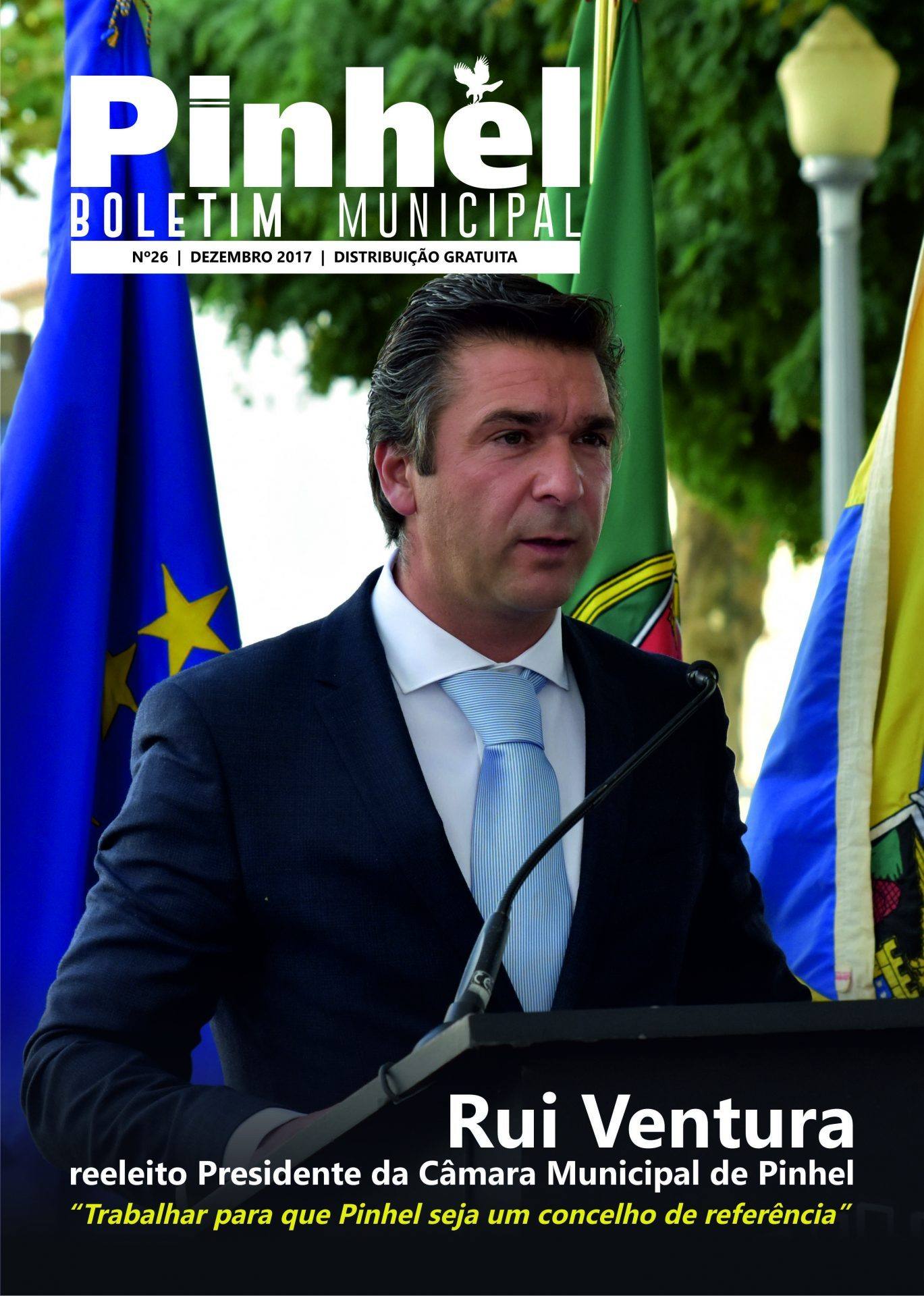 Capa Boletim Municipal Município de Pinhel Nº26
