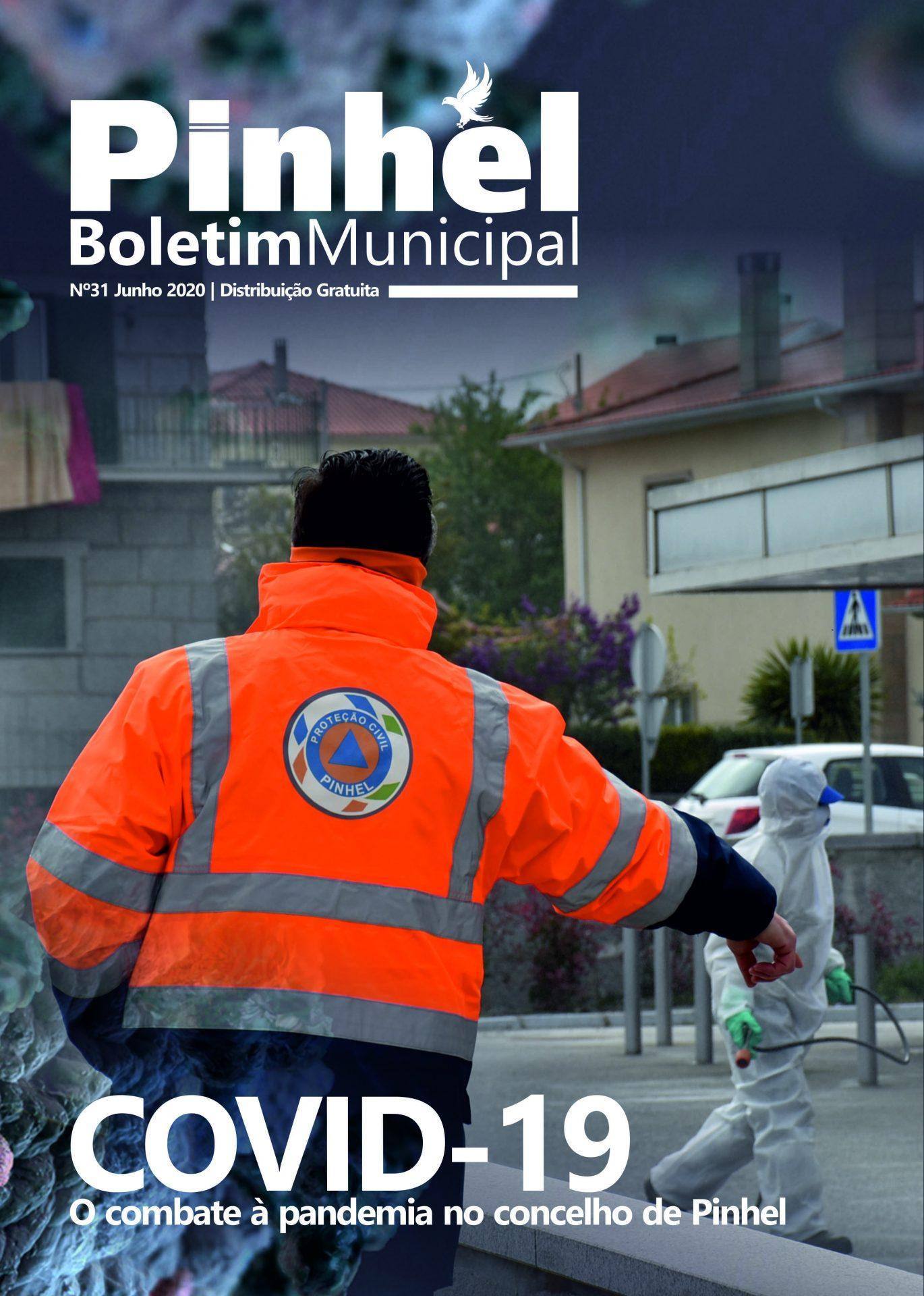 Capa Boletim Municipal Município de Pinhel Nº31