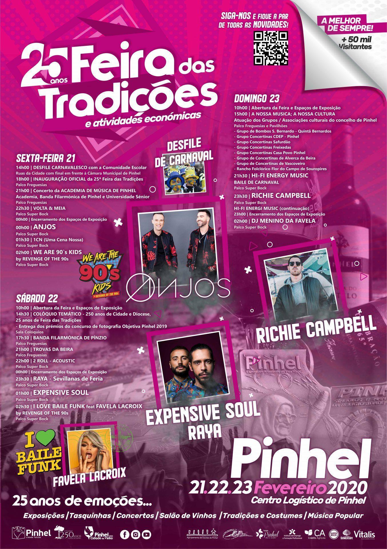 Cartaz Programa XXV FTAE 2020