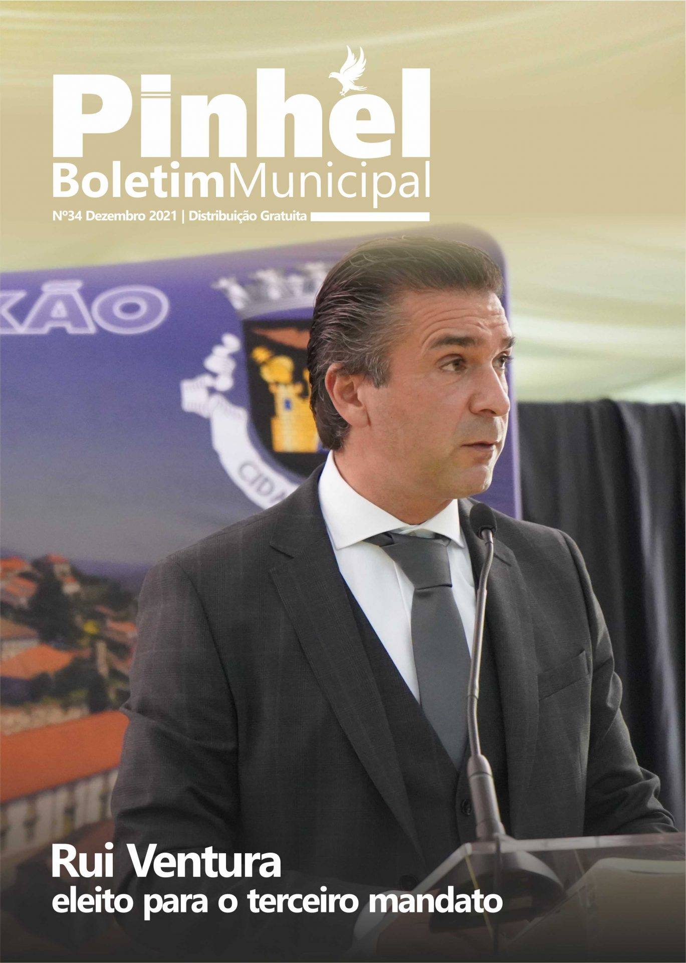 Capa Boletim Municipal Município de Pinhel Nº34